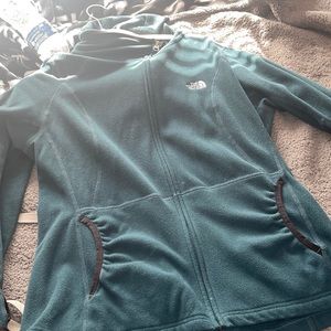 North face zip up jacket